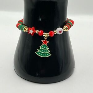 🌙 C613 Festive Christmas beaded Bracelet